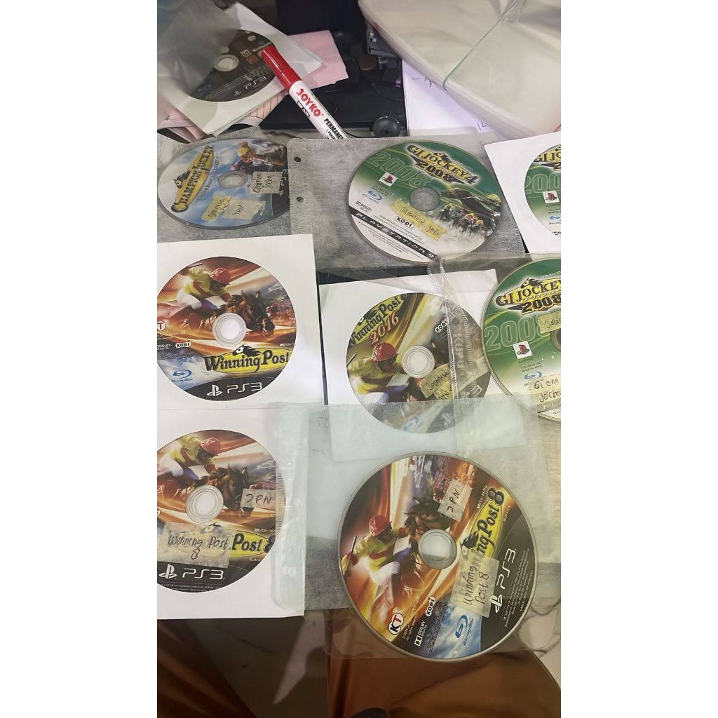 BLUERAY PS3 KASET PS3 CD PS3 ORI SEKEN NO BOX OLAHRAGA BERKUDA WINNING POST CHAMPION JOCKEY JPG