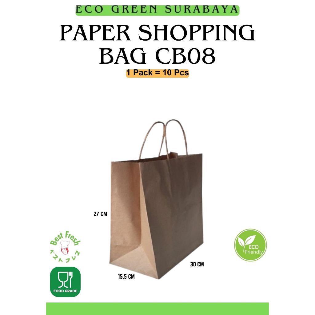 

Paper Bag Shopping CB08 | Tas Shopping Paper
