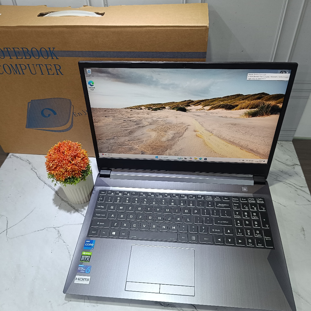 SPECIAL LAPTOP GAMING - CLEVO AFTERSHOCK 15,6" NH58HPQ/CI7,11800H 2.30GHZ/16GB/512GB/DOUBLE VGA
