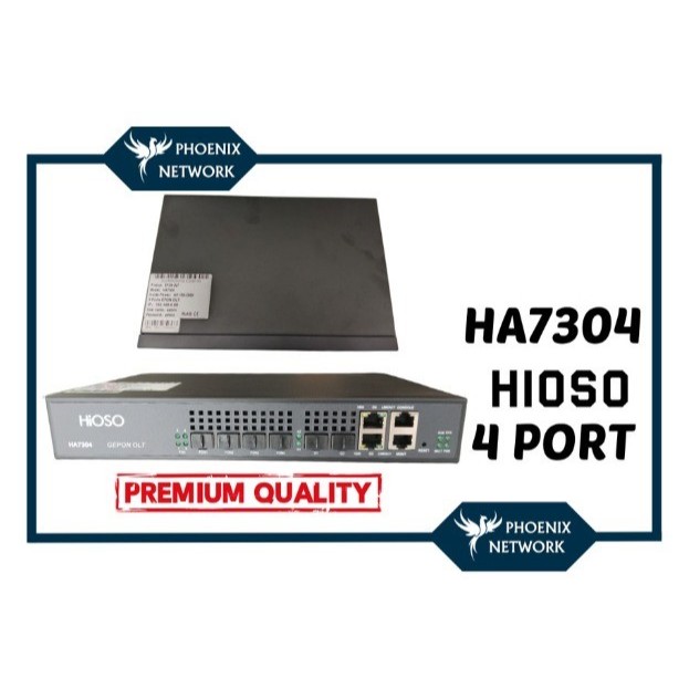 OLT EPON HIOSO 4 PON | EPON OLT HIOSO 4 PORT