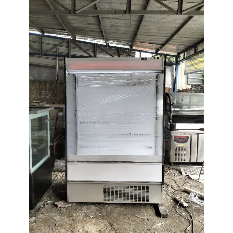 multideck open chiller merk sanyo bekas
