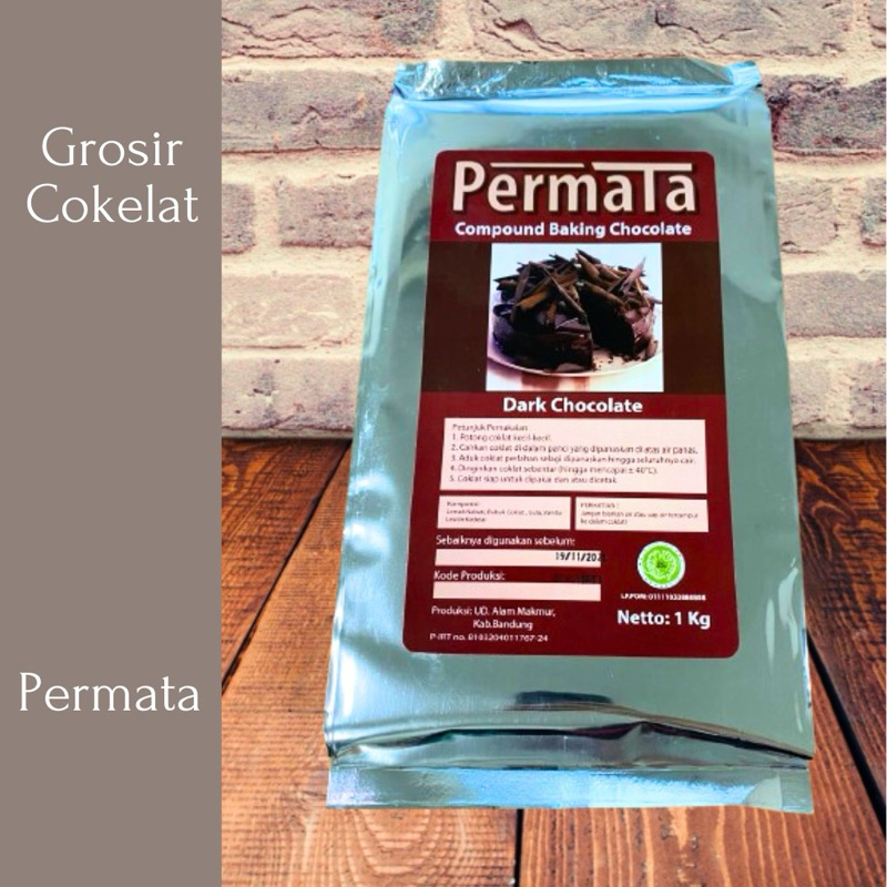 

Permata Cokelat Blok Compound 1 Kg Dark Coklat