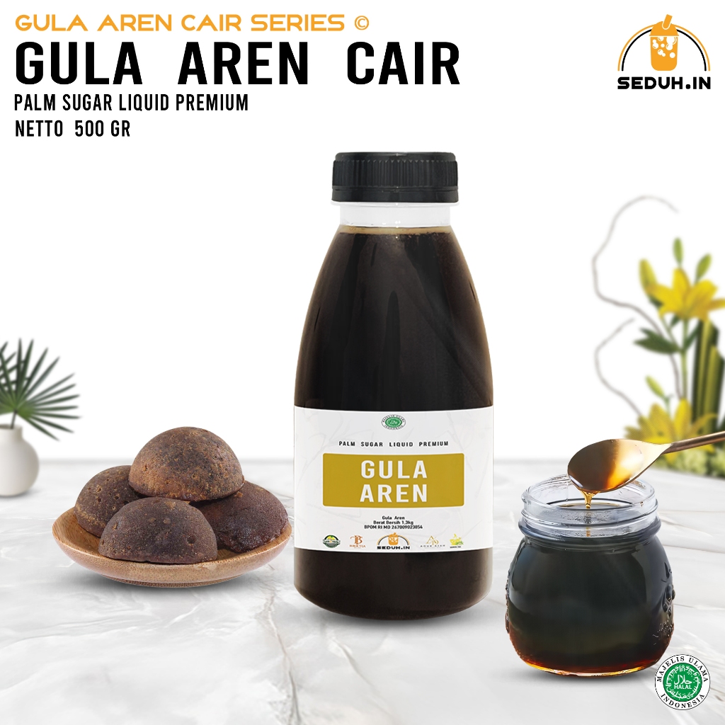 

SEDUHIN - OFFICIAL - Brown Sugar 500GR Gula Aren Cair Premium