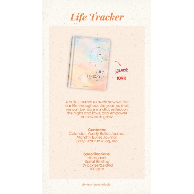

Life Tracker Journal 2025
