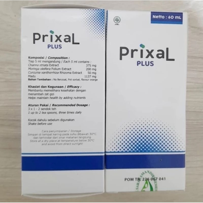 

Prixal Plus Syrup 60ml