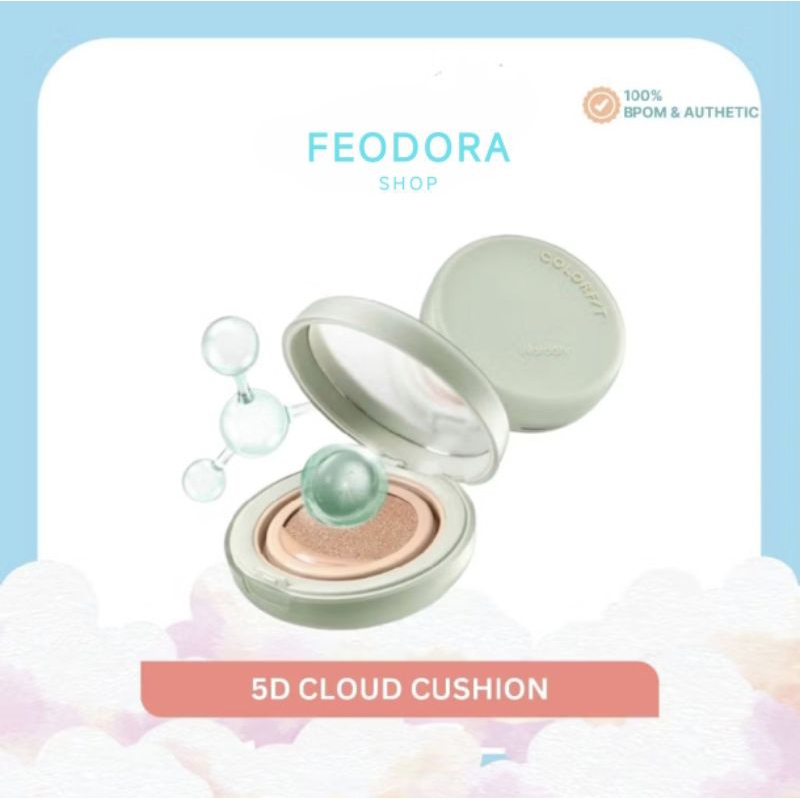 Wardah Colorfit 5D Blur Cloud Cushion Matte Finish