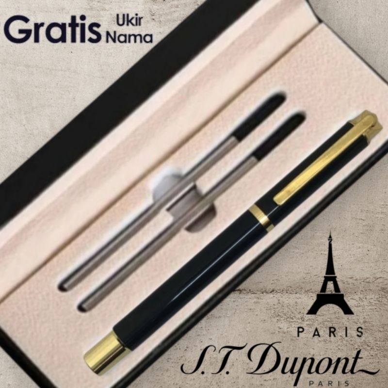 

Ballpoint Giftset Mewah Hampers St Dupont Free Refill Gratis Grafir Nama/Logo