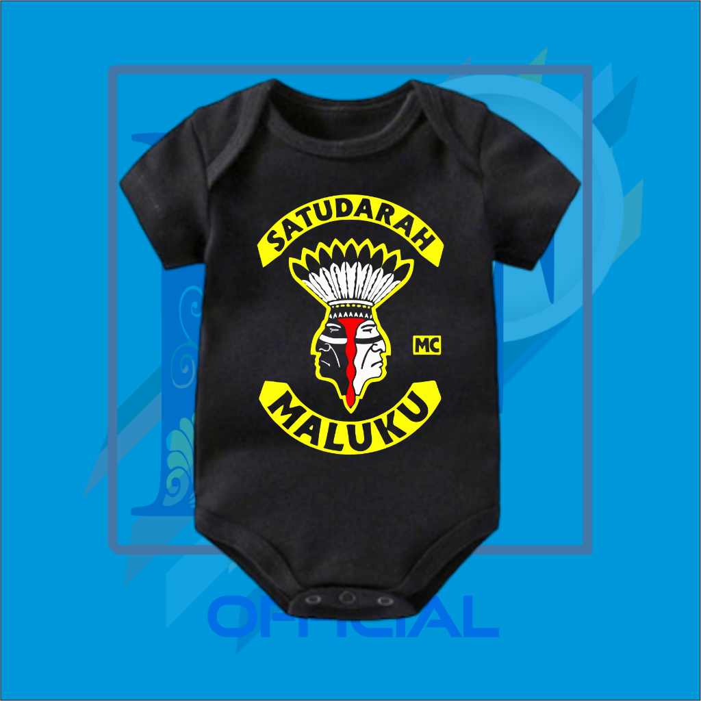 Baju bayi jumper baby SATU DARAH MALUKU - KOMUNITAS SAUDARA MALUKU Jumper bayi karakter Anak merek B