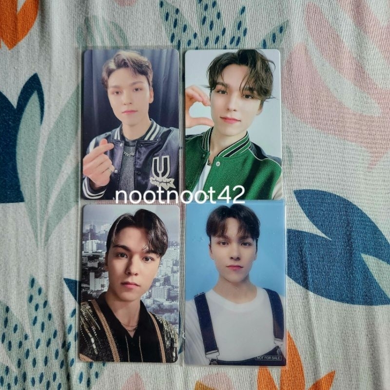 Vernon Incomplete Concert DVD Photocard Bundle