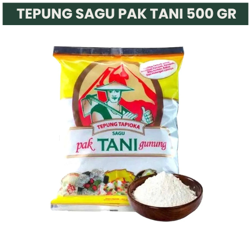 

Tepung Sagu Pak Tani 500 Gram