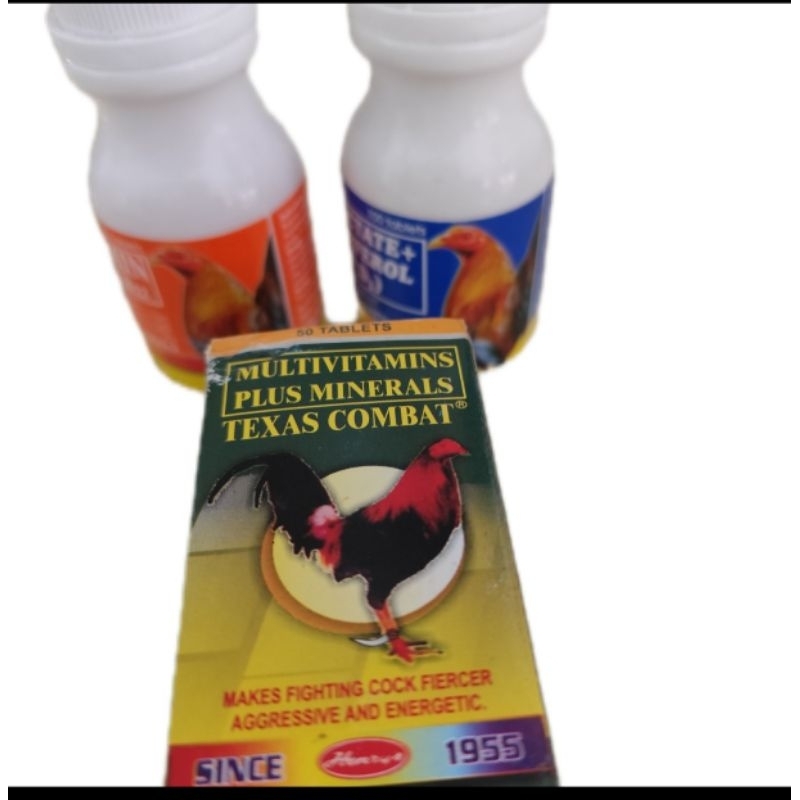 Calcium multivitamin texas combat suplemen ayam aduan 25butir