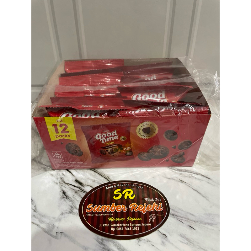 

GOOD TIME MINI DOUBLE CHOC ISI 12 packs