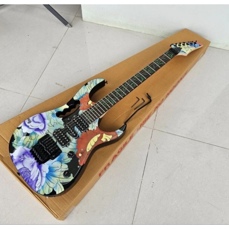 Gitar ibanez jem flower PU GNB korea new