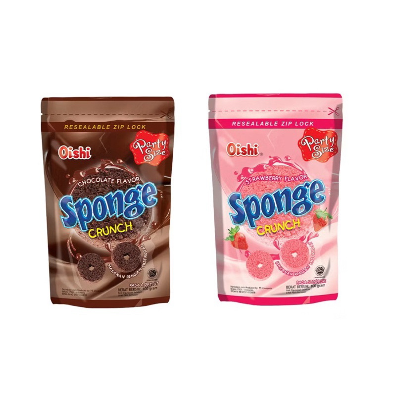 

Oishi Sponge Varian rasa 100gr