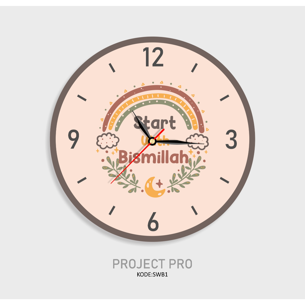 Dekorasi Rumah Jam Dinding Kamar Aesthetic