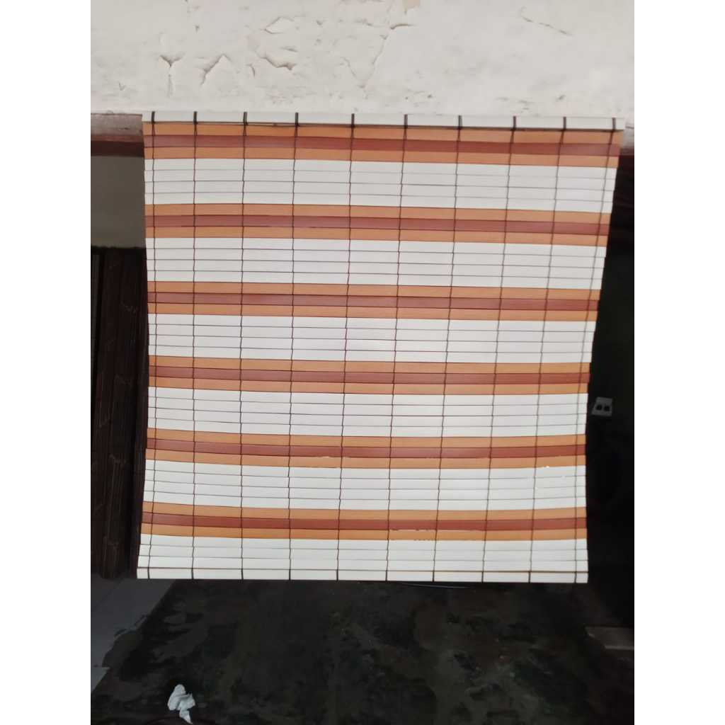 Krei Tirai PVC EDGING peredam PANAS dan HUJAN Tirai PVC Outdoor Bahan EDGING HPL TACO