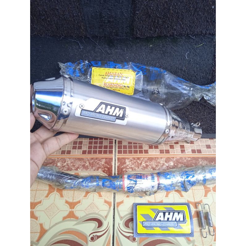 knalpot Full Set original AHM Malaysia Yamaha Jupiter Z