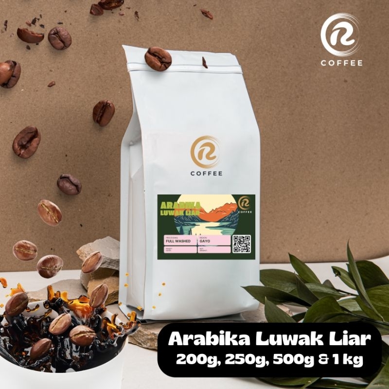 

Kopi Arabika Gayo Luwak Liar, Roasted Bean/Bubuk Kopi