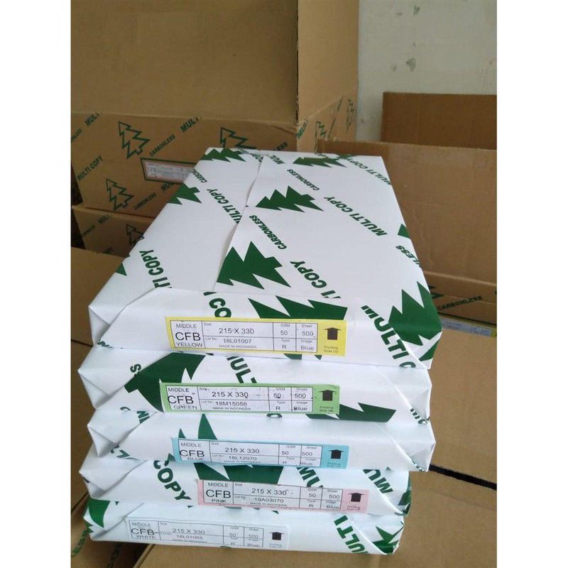 

Kertas NCR TOP/ MIDDLE/ BOTTOM / Kertas Non Carbon Required Paper / NCR