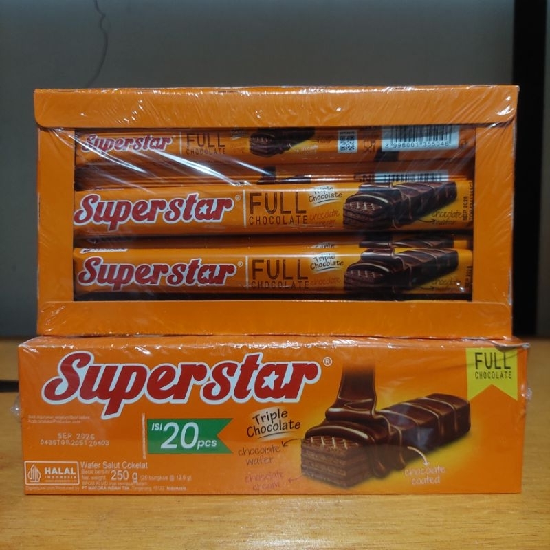 

Superstar Triple Chocolate Full Isi 20 pcs