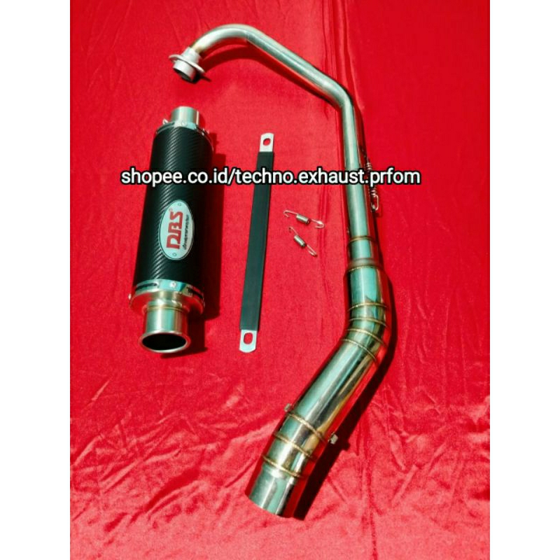 Knalpot DBS Karbon Hitam CBR Facelift, CBR Lokal, CBR Thailand, Vixion, R15 V1 v2 dll