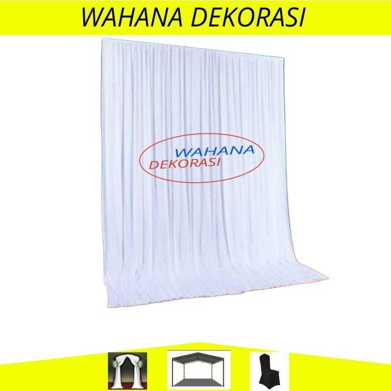 Kain backdrop lamaran 1x2