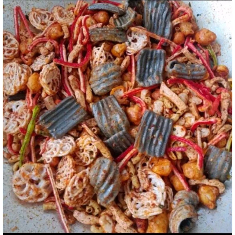 

SEBLAK MIX DAUN JERUK PEDAS TERMURAH 500g