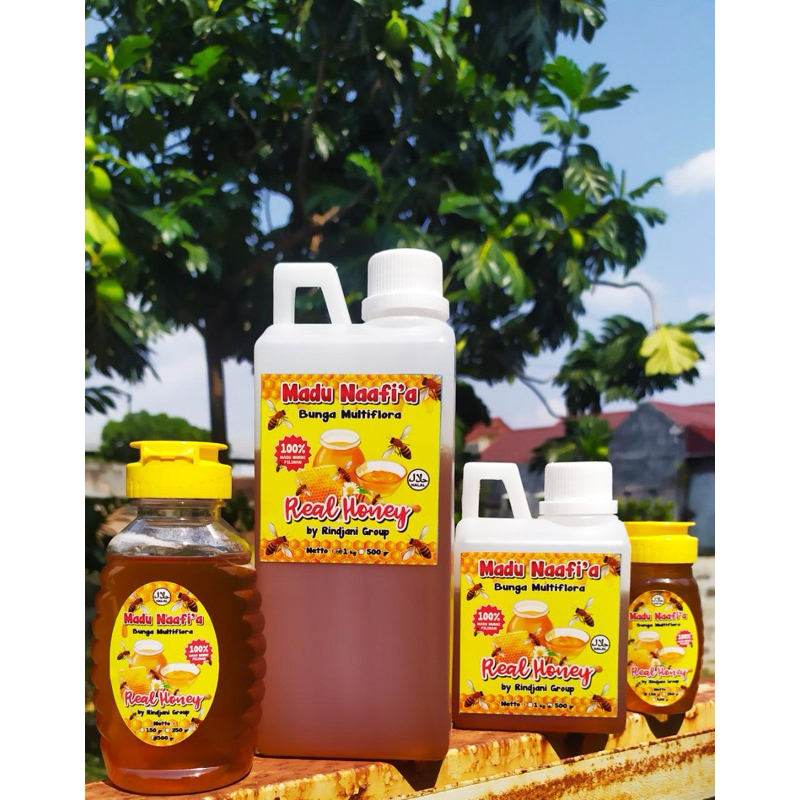 

madu nafi'a 150gr/madu multi flora murni 100%