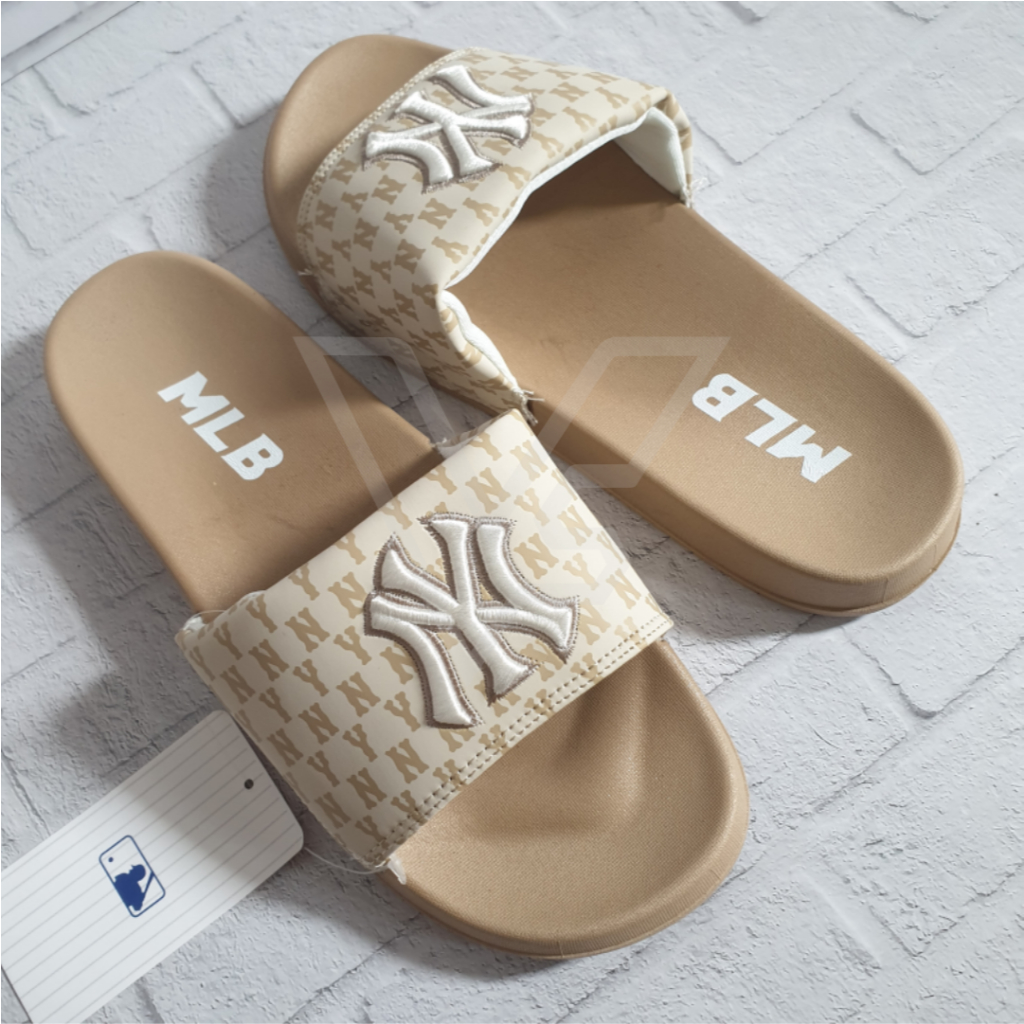 Sandal Slide MLB NY Sandal Selop Pria Wanita