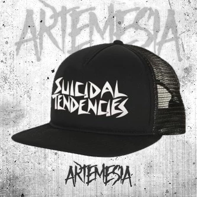 Topi jaring / TOPI TRUCKER SUICIDAL TENDENCIES logo
