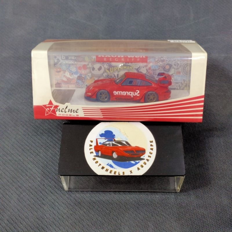 FUELME PORSCHE RWB 993 MEDUSA SURPEME GT WING 1:64 RESIN