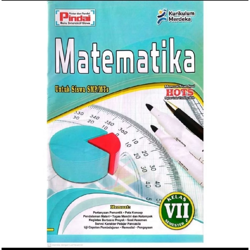 Buku LKS Matematika Kelas 7 SMP/MTS Semester 2 Kurikulum MERDEKA