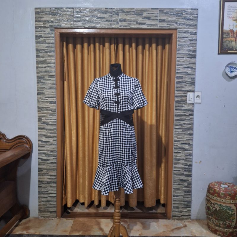 Dress cheongsam/Imlek wanita/ shanghai