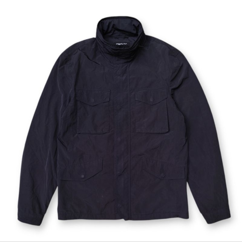 DKNY Donna Karan New York Utility Parka Jacket / Multi Pocket Jacket
