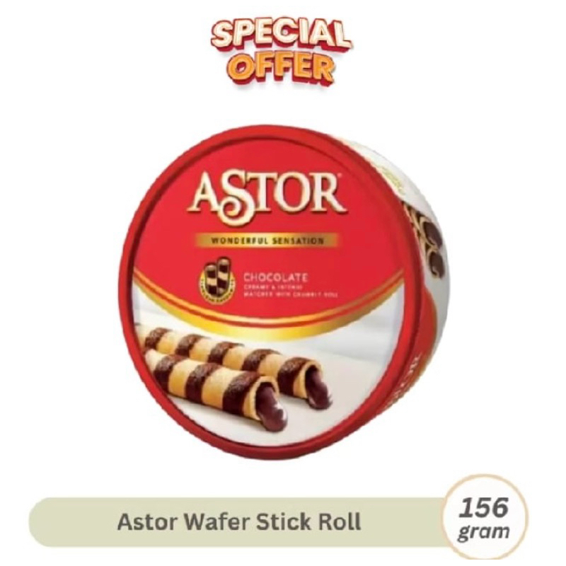 

Astor Wafer Stick Roll 156gr chocho chocolate stik coklat