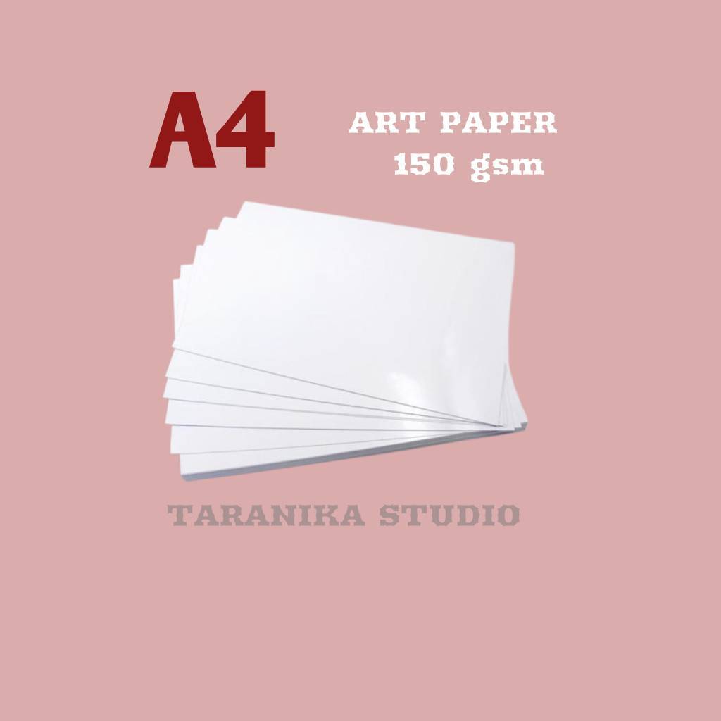 

Kertas Art Paper 150gsm ukuran A4