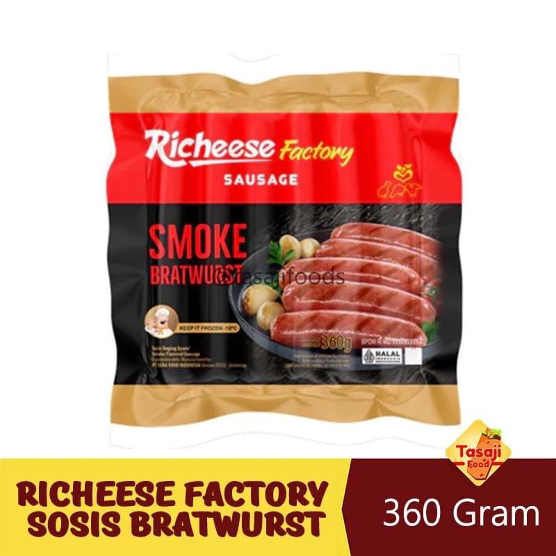 

Sosis Richeese Factory Bratwust 360 gr