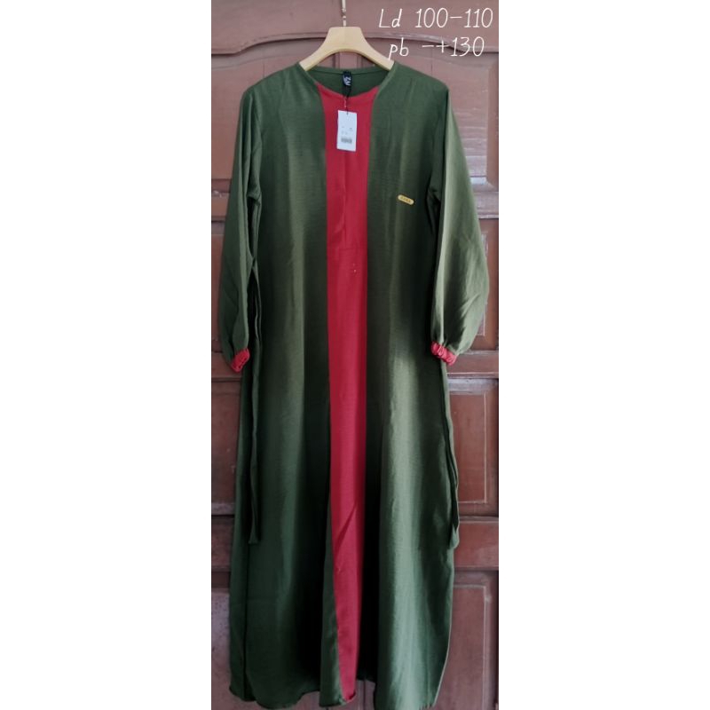 New Gamis Dress Crinkle