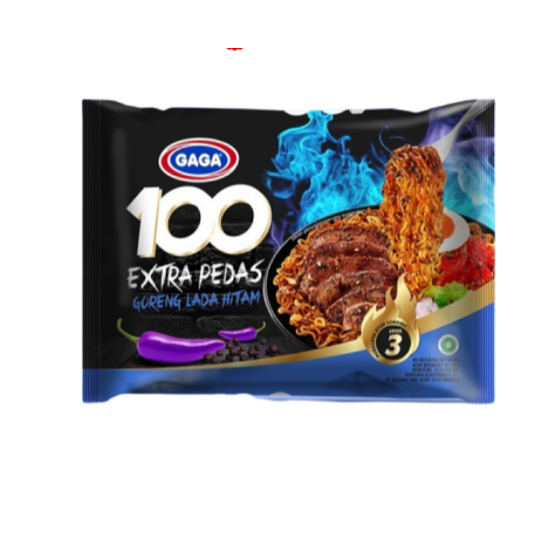 

Gaga 100 Extra Pedas Goreng Lada Hitam lv 3 75 gr