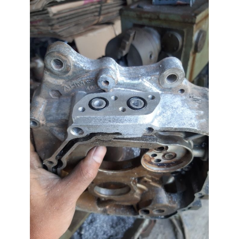 krengkes cb gl mp tiger buat oil cooler