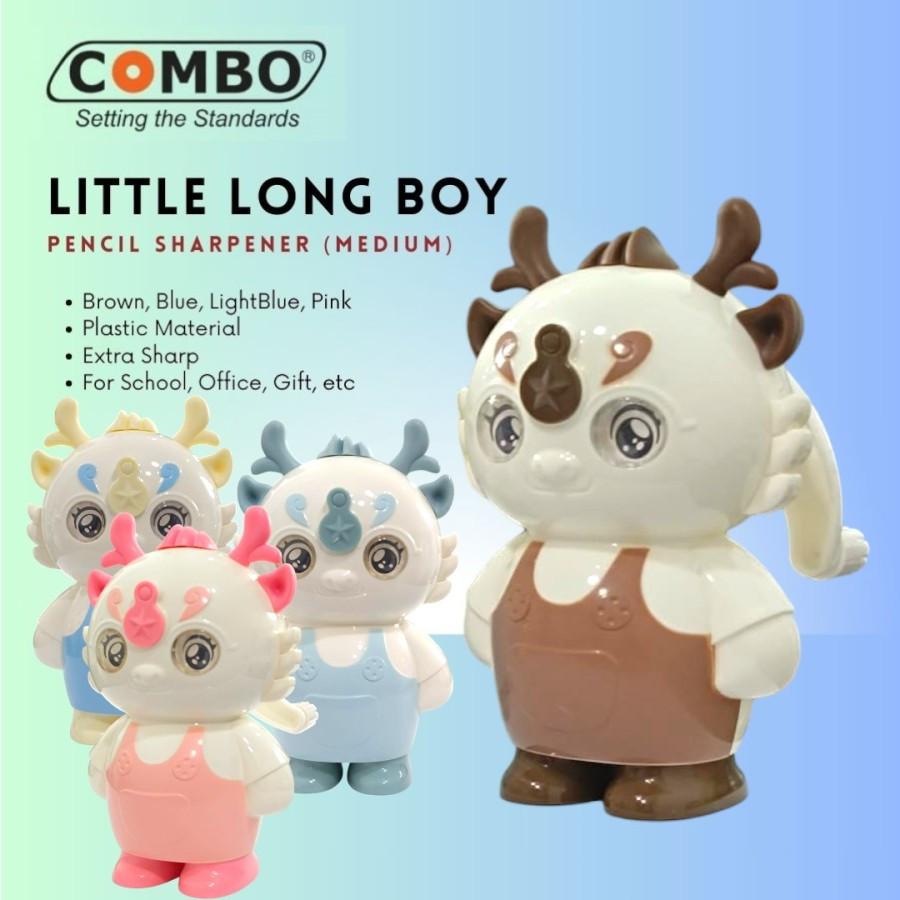 

Serutan Pensil Putar / Rautan Meja Lucu / Auto Pencil Sharpener SH-710 / Serutan Pensil Little Long Boy / Table Mechanical Sharpener