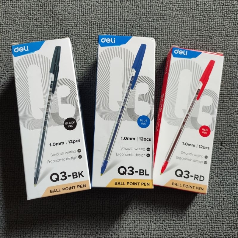 

Deli Ball Point Pen 1.0mm (Satuan)