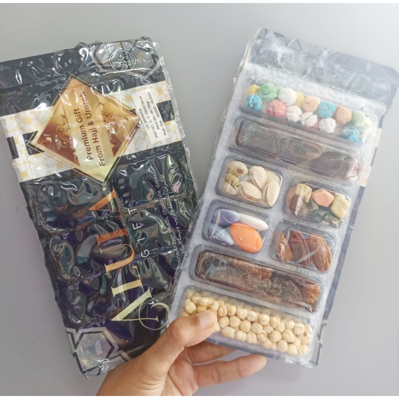 

Paket Oleh-oleh Haji dan umroh, paket komplit Alula gift/hadiah hampers