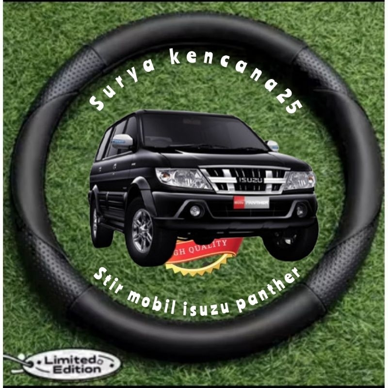 Sarung Stir Mobil Isuzu Panther LM , LV , LS , Grand Touring - variasi sabit universal