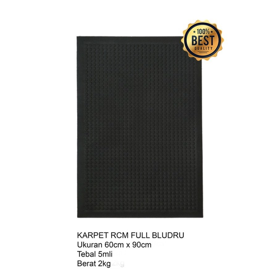 KARPET RCM BLUDRU UKURAN 60CM X 90CM TEBAL 5MM