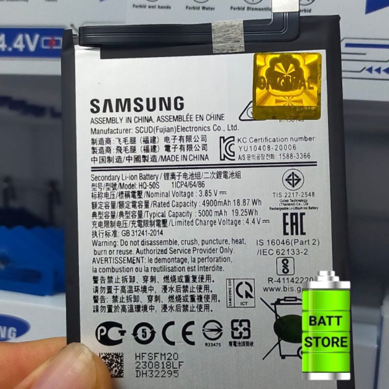 Baterai Batre HQ-50S Samsung Galaxy A02S / A03S