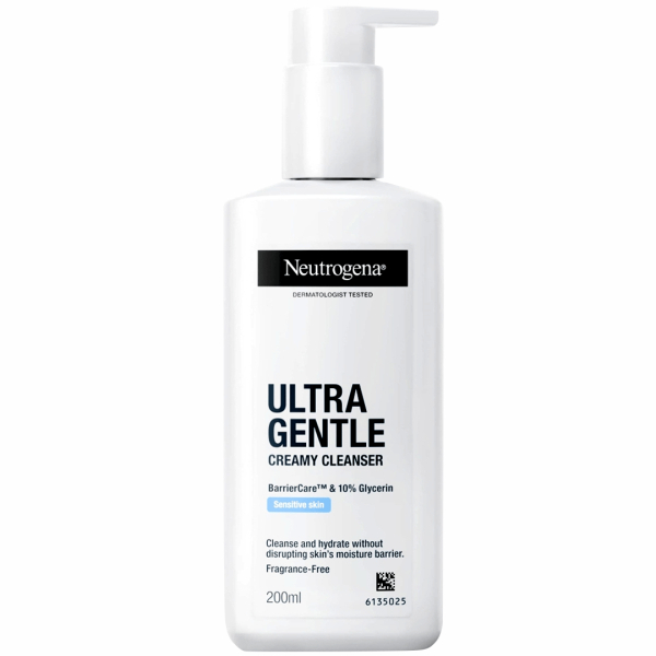 Neutrogena Ultra Gentle Creamy Cleanser 200ml