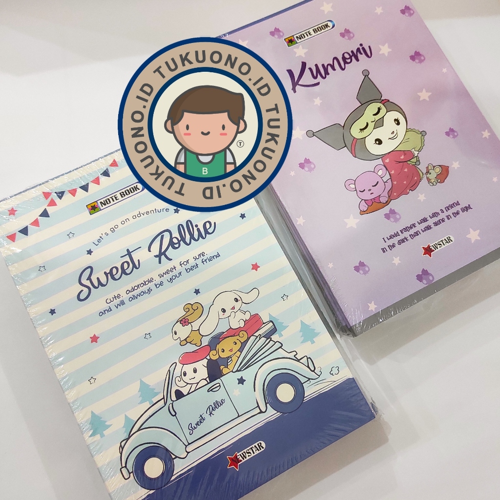 

(1 PACK) NEWSTAR BUKU TULIS BOXY SANRIO 42 LEMBAR SPACE ASTRONOT | 1 PACK isi 10 Buku KUROMI CINAMOROLL
