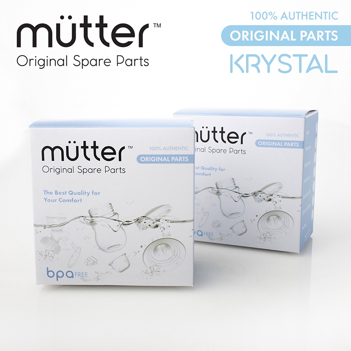 Mutter Spareparts Suku Cadang Pompa Asi Mutter Krystal