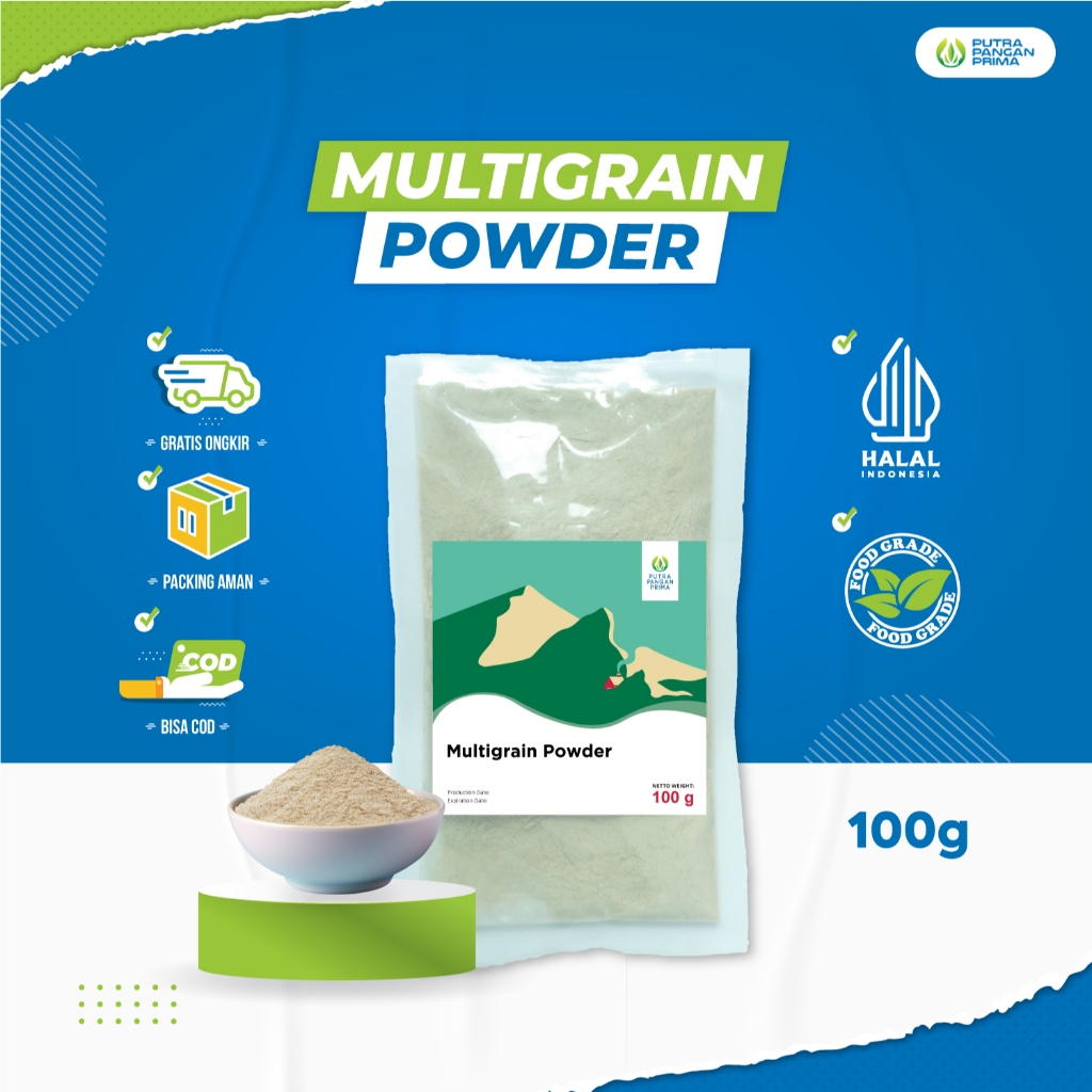 

Bubuk Multigrain Powder Pure 100gr